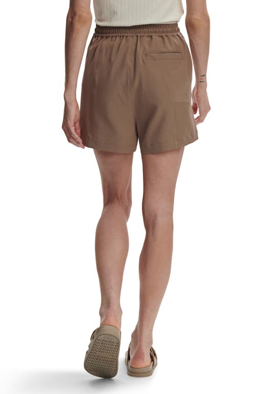 Varley Esmond Drawstring Shorts In Taupe Stone