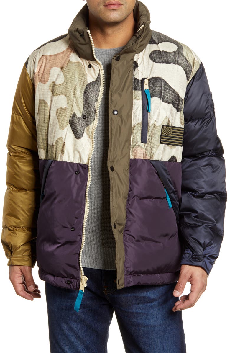 Woolrich x Griffin Second Life Down Puffer Jacket, Main, color, 
