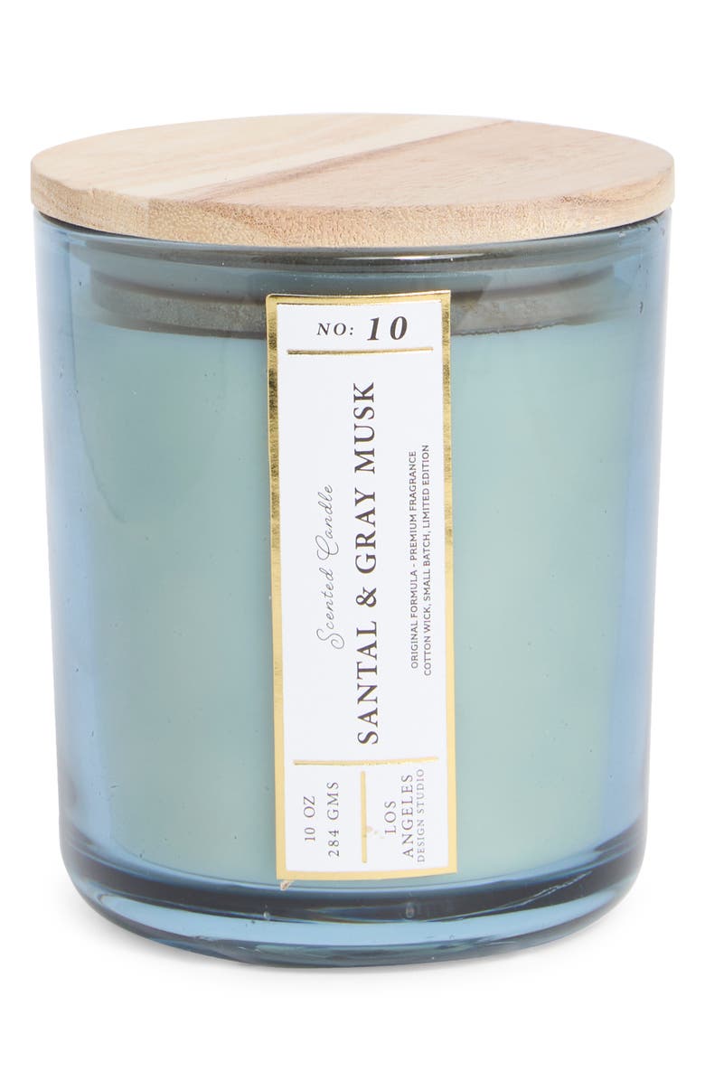 PORTOFINO CANDLES Santal & Grey Musk Artisan Jar Candle, Main, color, Santal N Gray Musk