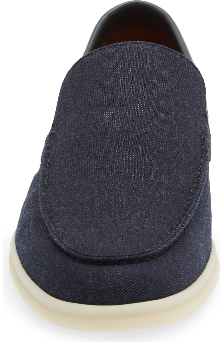 Loro Piana Summer Walk Denim Loafer, Alternate, color,