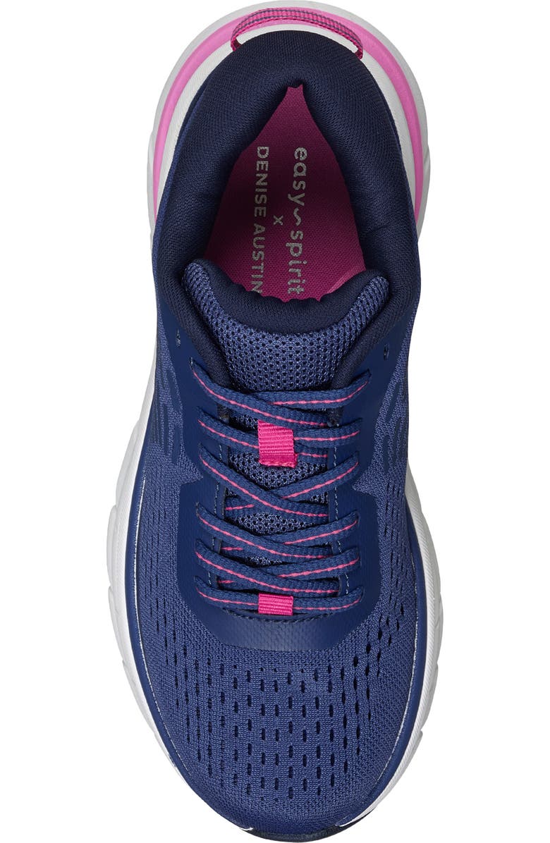 Easy Spirit x Denise Austin Mel Sneaker, Alternate, color, Medium Blue/ Pink