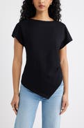 Open Edit Asymmetric Cotton T-Shirt