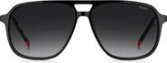 HUGO 58mm Square Sunglasses
