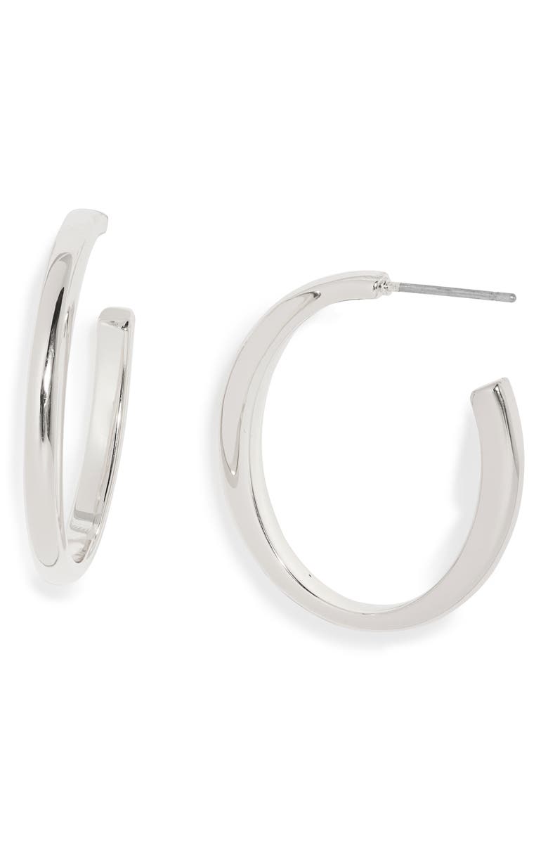 JENNY BIRD Nordi Oval Hoop Earrings, Main, color, 