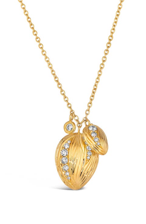 Amazonia Triple Pendant Diamond Necklace