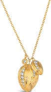 Hueb Amazonia Triple Pendant Diamond Necklace