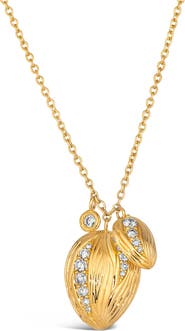 Hueb Amazonia Triple Pendant Diamond Necklace