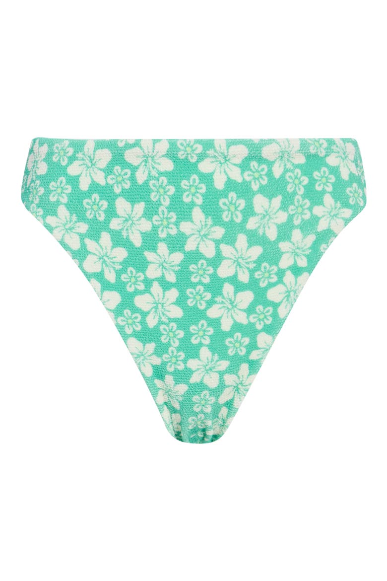 Seashore High Waist Swim Bottoms, Main, color, PALM PARADISE