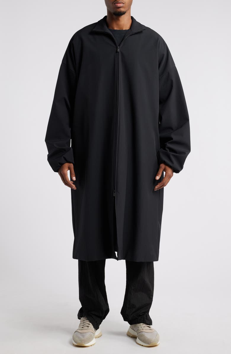 Fear of God Essentials Gender Inclusive Bonded Car Coat, Alternate, color, 