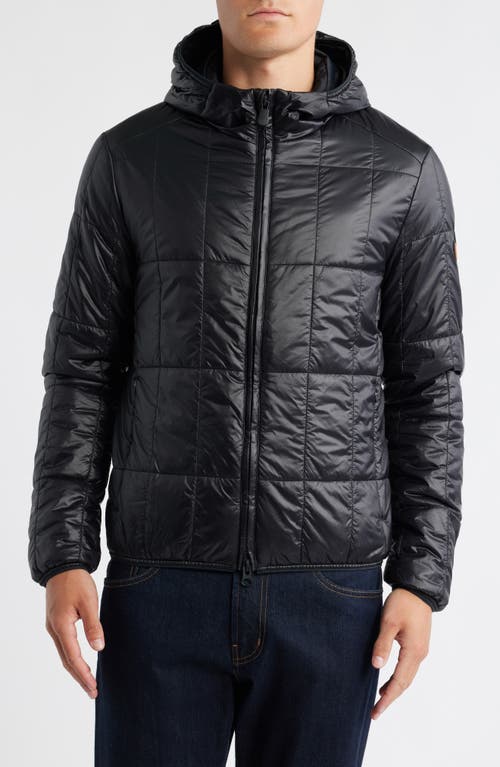 Save The Duck Floyd Water Repellent Puffer Jacket In Black