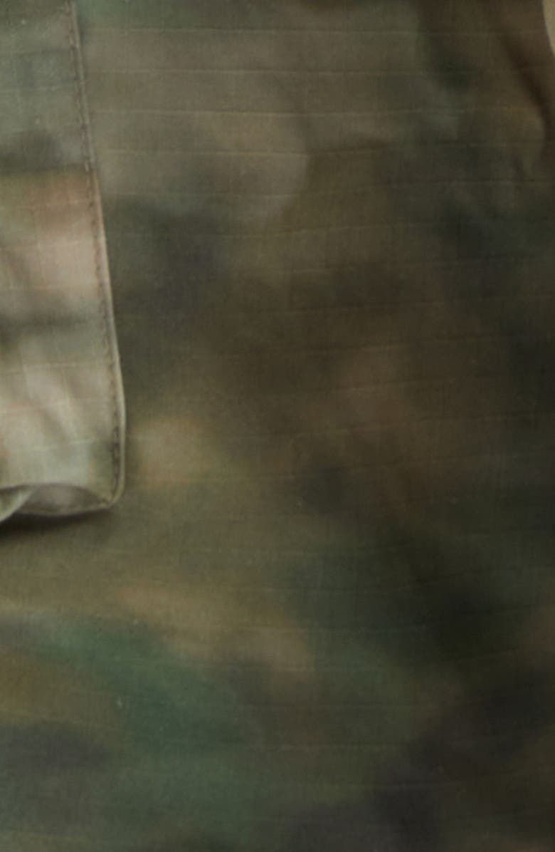 AMIRI Camo Print Drawstring Cargo Pants, Alternate, color, Camo