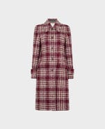 Really Wild Clothing The Gentlewoman Wool and Mohair Check Coat