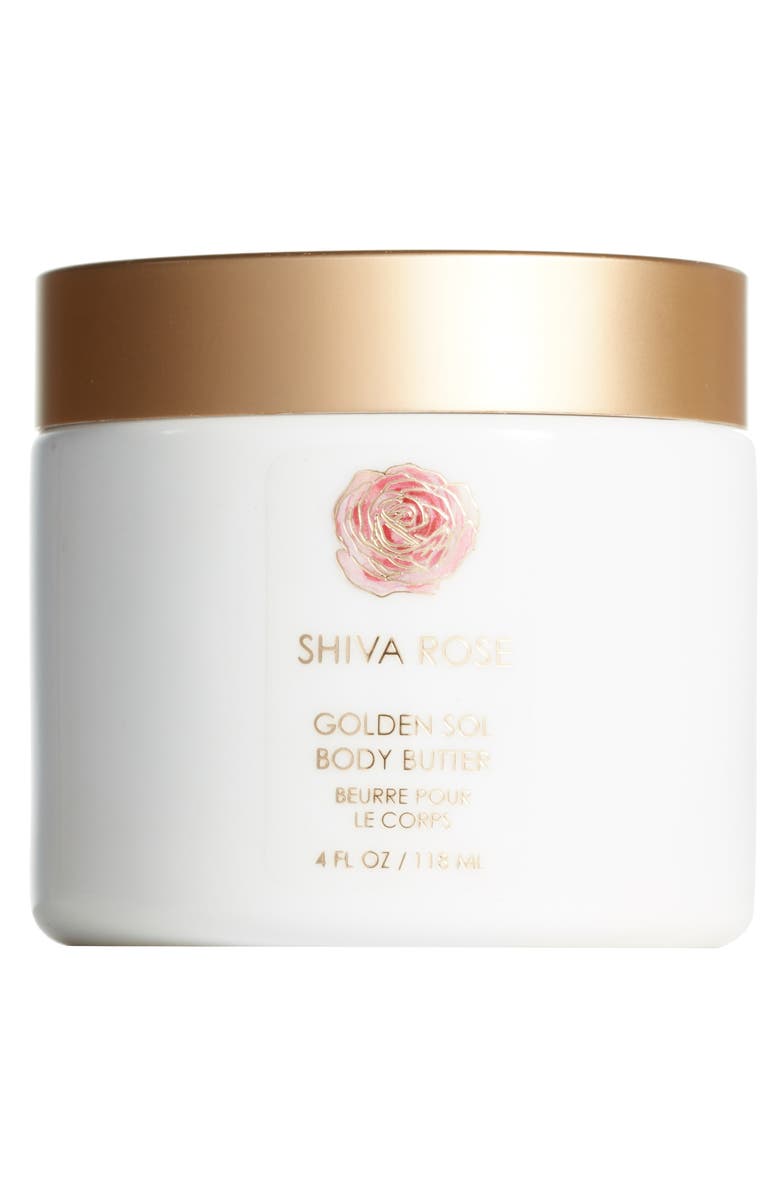 SHIVA ROSE Golden Soul Body Butter, Main, color, 