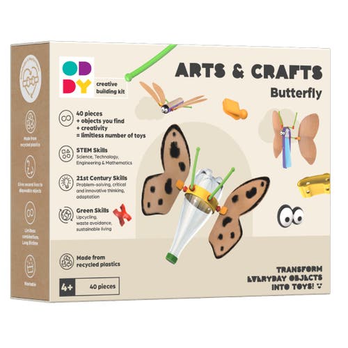 Oddy Arts and Crafts Butterfly Building Kit  product