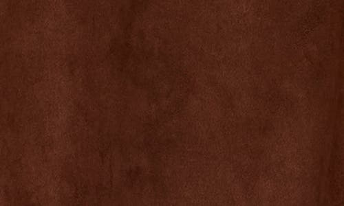 Vigoss Faux Suede Shacket In Brown