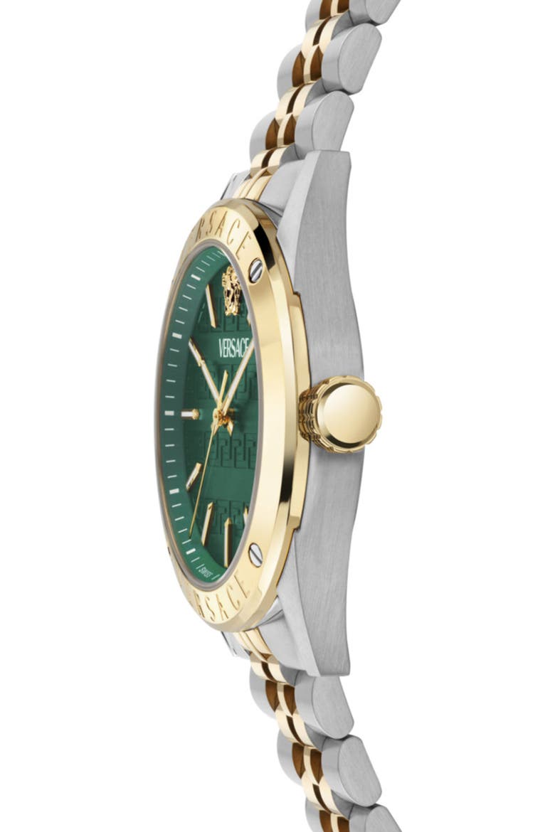 Athletic Quartz Bracelet Watch, Alternate, color, TT IPYG/SS