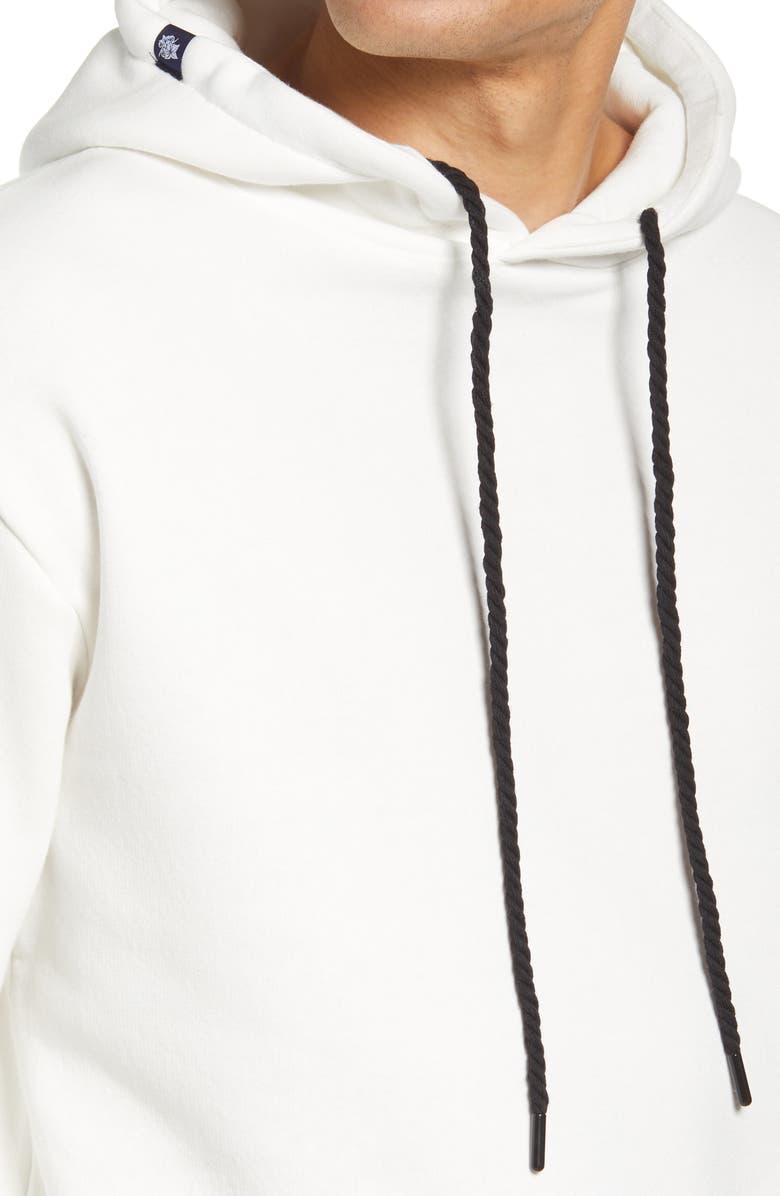 Stone Rose Solid Fleece Hoodie, Alternate, color, 