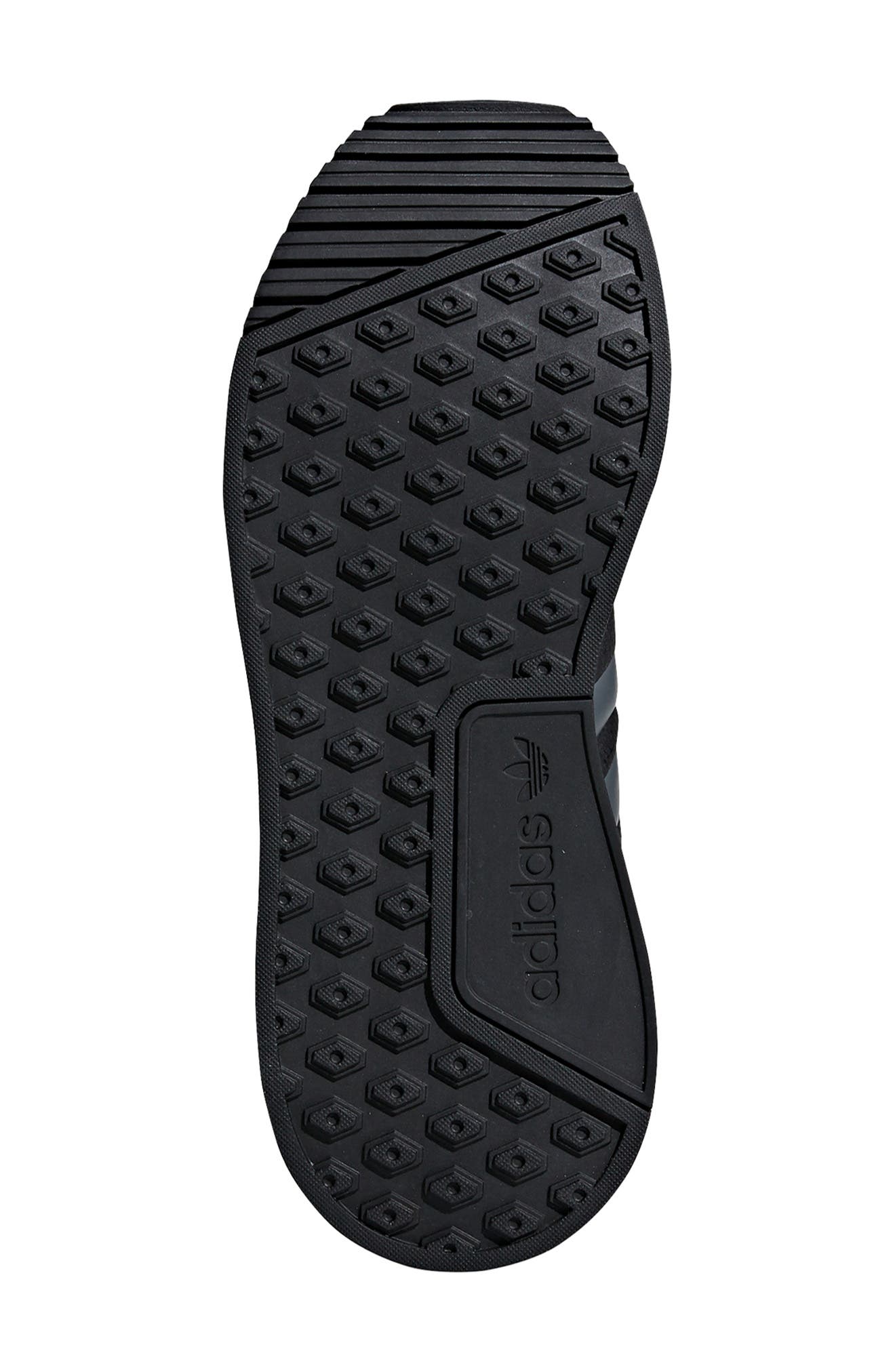 X_PLR Sneaker, Alternate, color, CORE BLACK/ GREY/ SCARLET