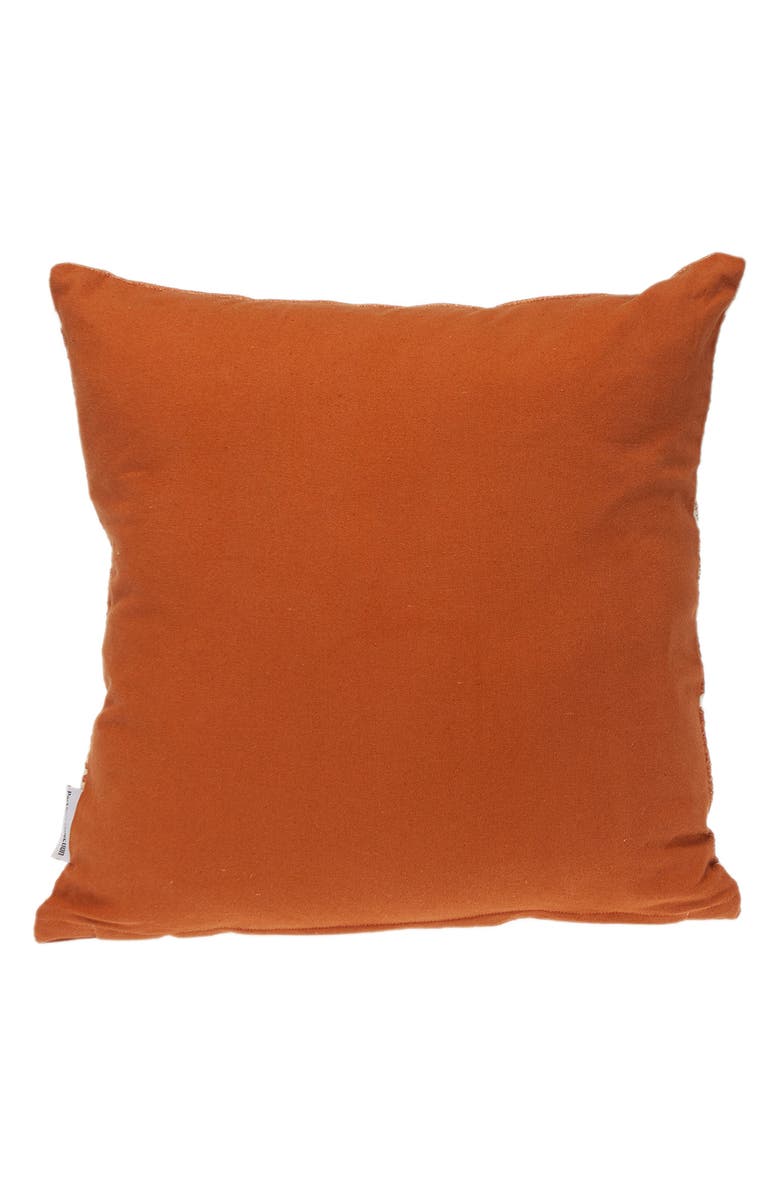 PARKLAND COLLECTION Geometric Cotton Accent Pillow, Alternate, color, Orange