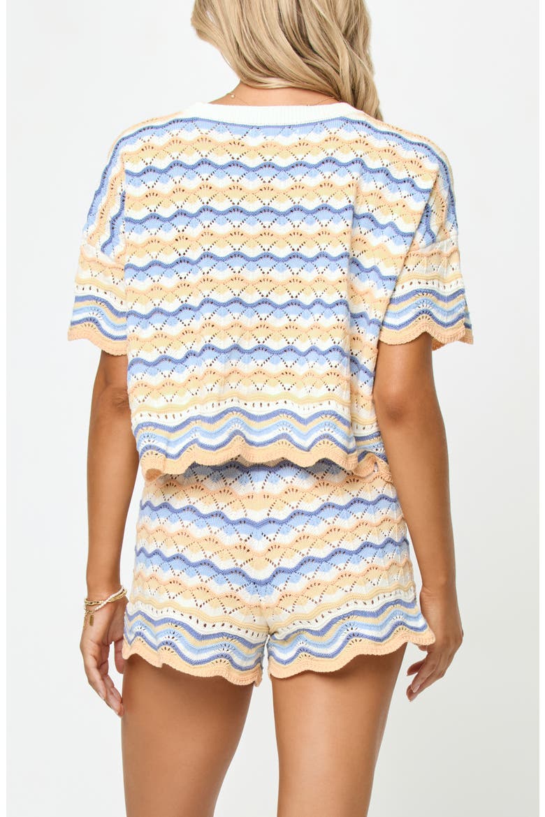 Sun Chaser Stripe Top, Alternate, color, DAYDREAMER