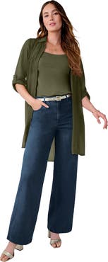 Jessica London Sheer Georgette Mega Tunic