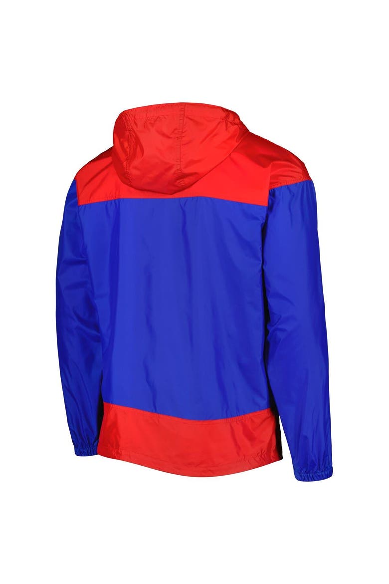 Men's Columbia Royal/Red Chicago Cubs Omni-Shade Flash Forward Challenger Full-Zip Windbreaker Jacket, Alternate, color, Royal