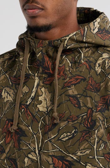x Realtree Hooded Cotton Canvas Pullover