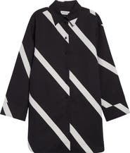 Marimekko Heitto Basso Cotton & Linen Button-Up Shirt