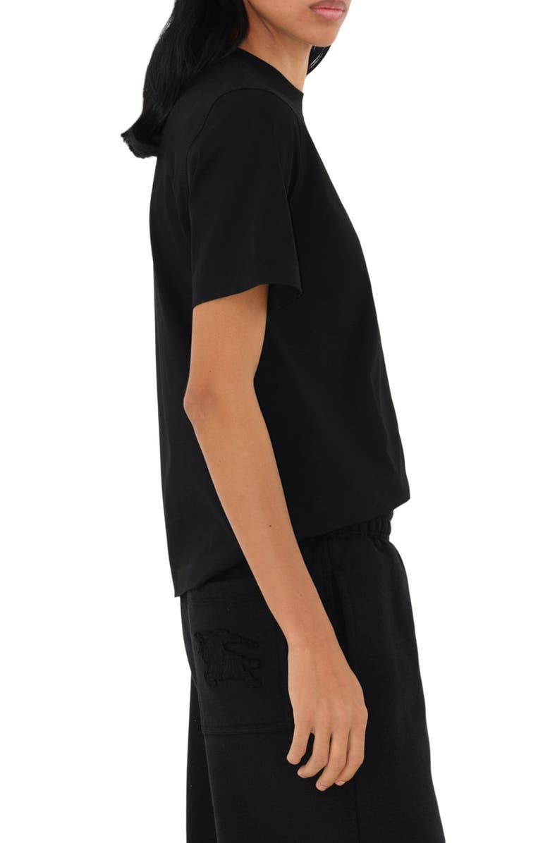 Burberry EKD Embroidered Cotton T-Shirt, Alternate, color, 