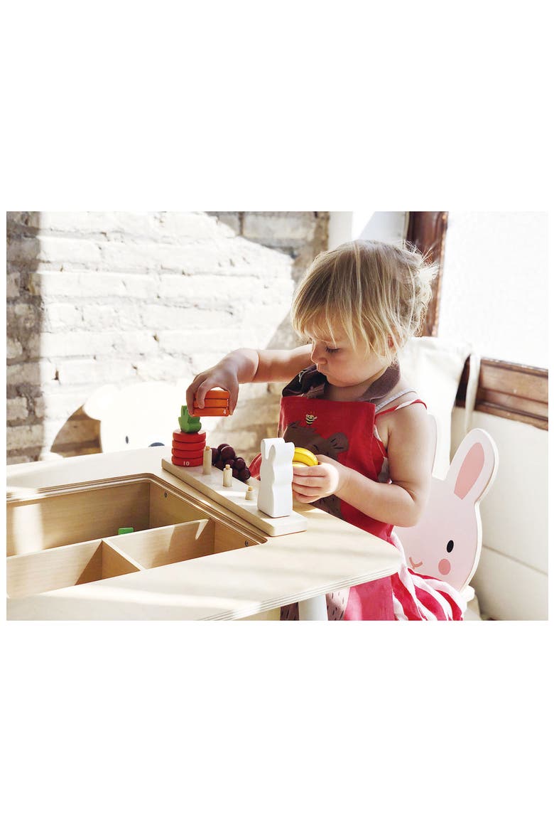Forest Wooden Table & Chairs Playset, Alternate, color, MULTI