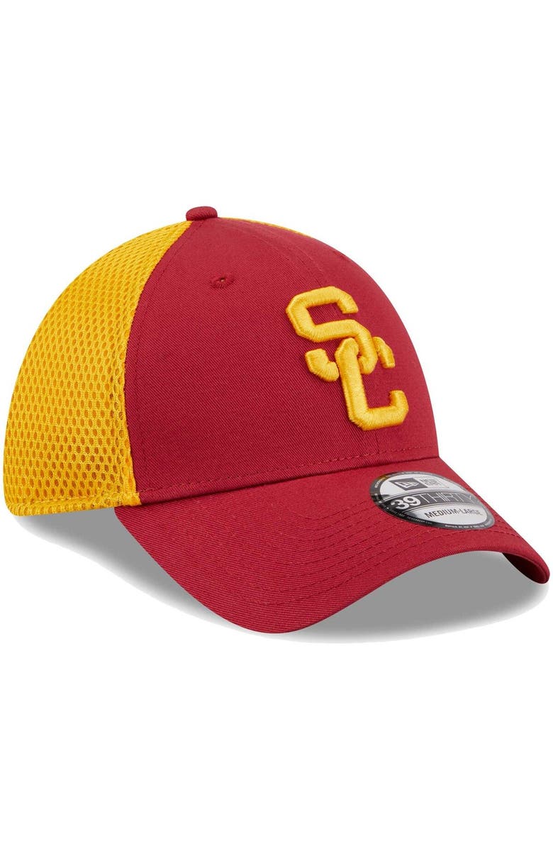 New Era Men's New Era Cardinal USC Trojans Evergreen Neo 39THIRTY Flex Hat, Alternate, color, 