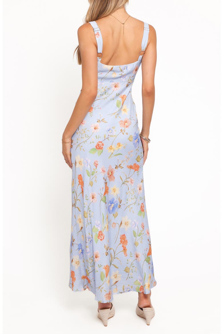 Lunaria Floral Print Sleeveless Dress, Alternate, color, BLUE FLORAL