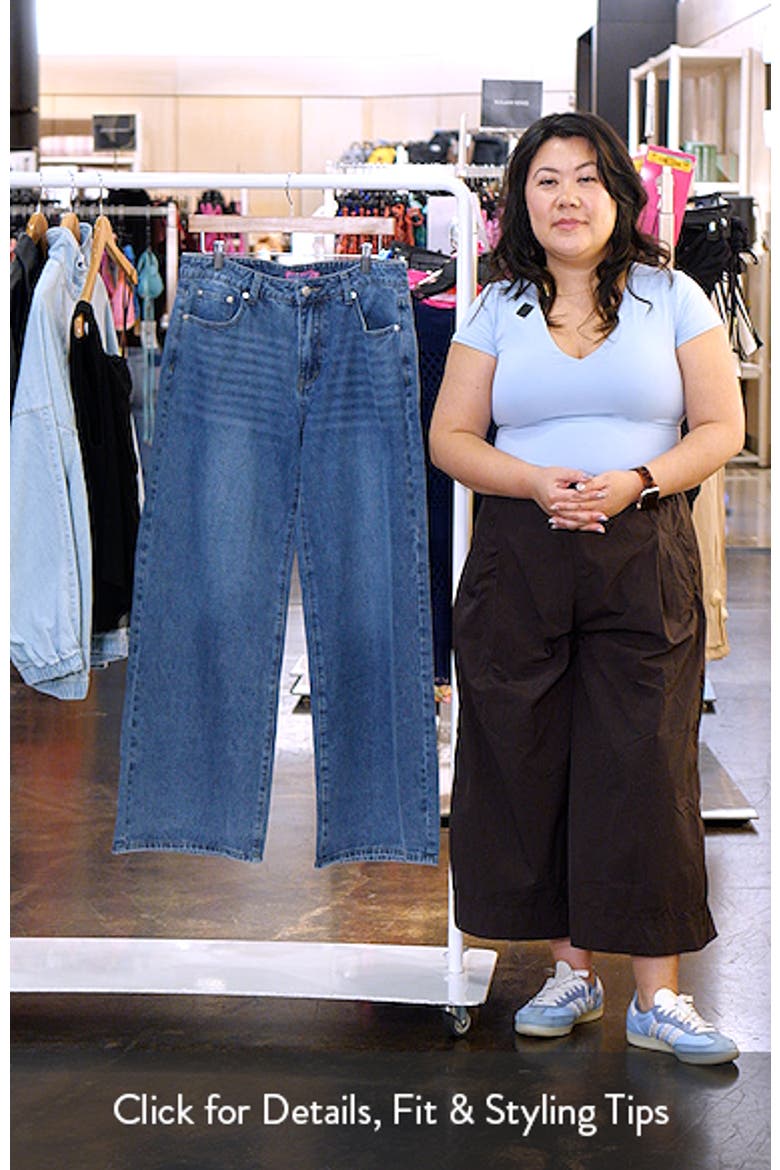 Skye Low Rise Baggy Wide Leg Jeans video