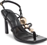 WILD DIVA LOUNGE Dawson Beaded Heeled Sandal