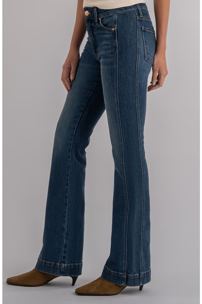 Natalie Side Panel High Rise Bootcut Jeans, Alternate, color, CHOICE