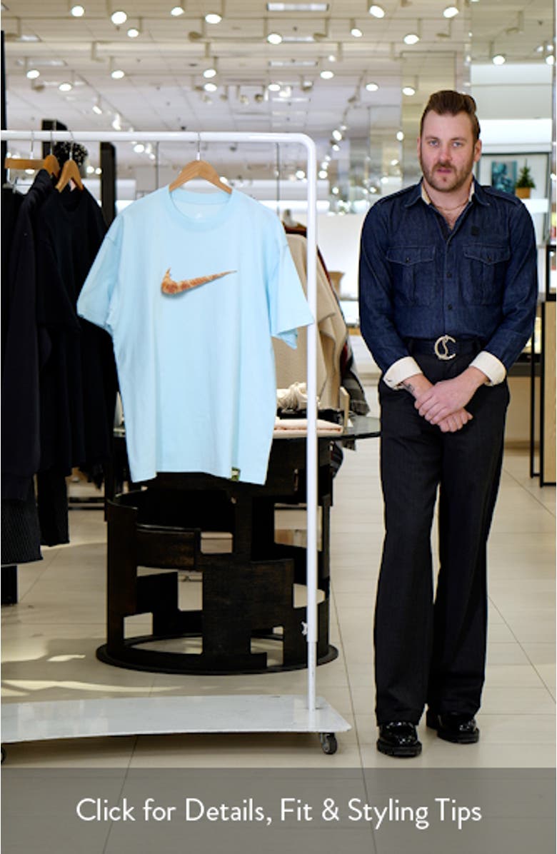 Max90 Croissant Swoosh Graphic T-Shirt, sales video thumbnail