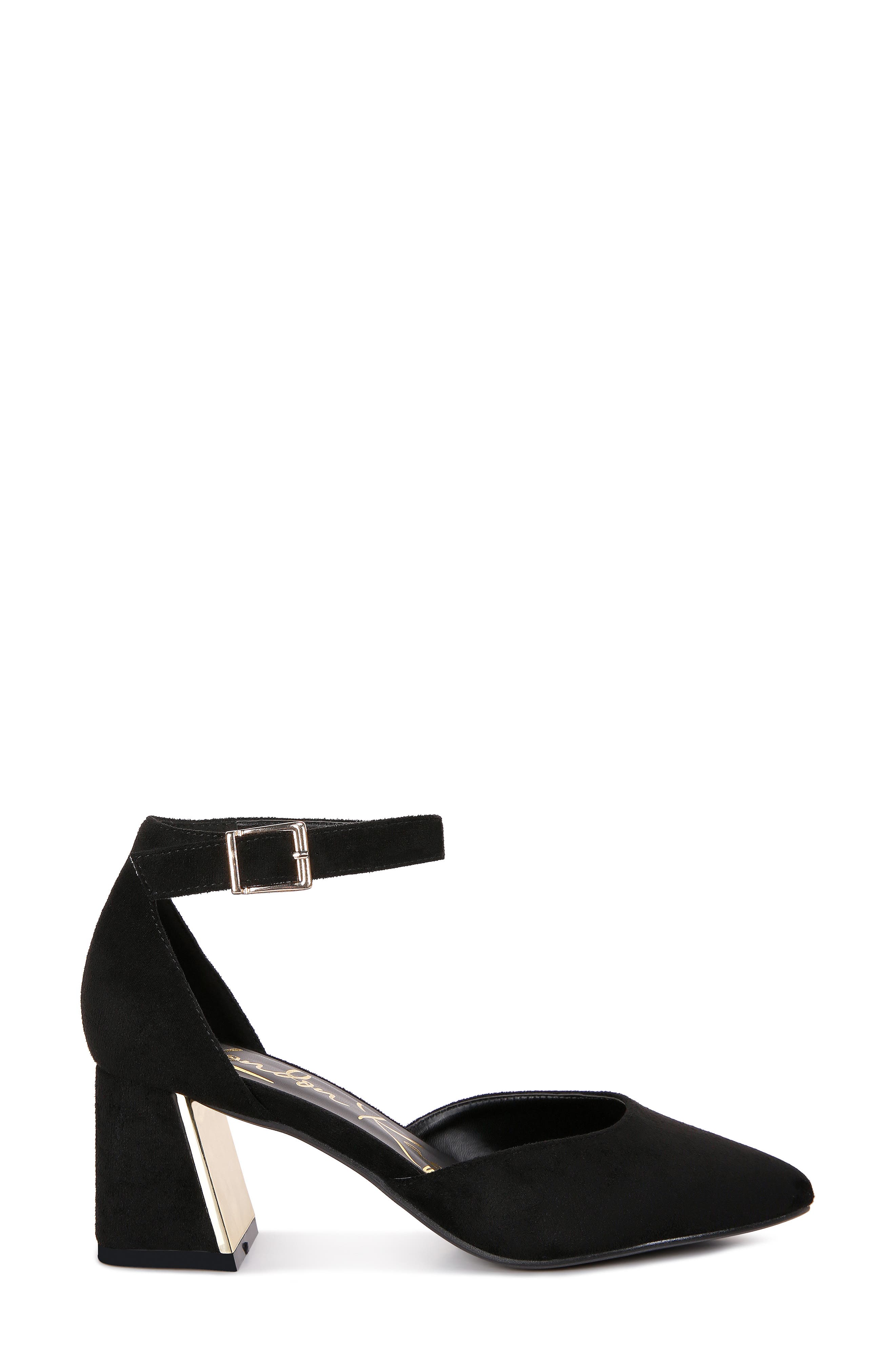 LONDON RAG Rory Pointed Toe Pump, Alternate, color, Black
