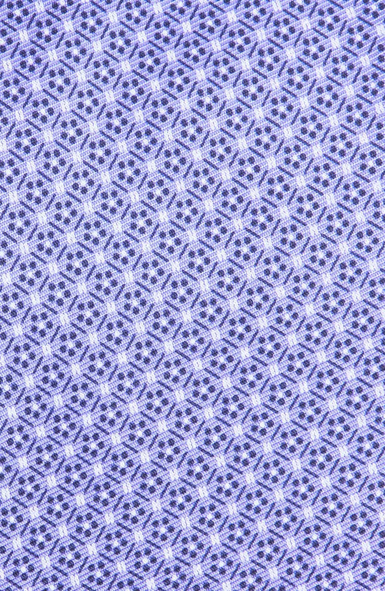 ZEGNA TIES Micro Floral Silk Tie, Alternate, color, Purple