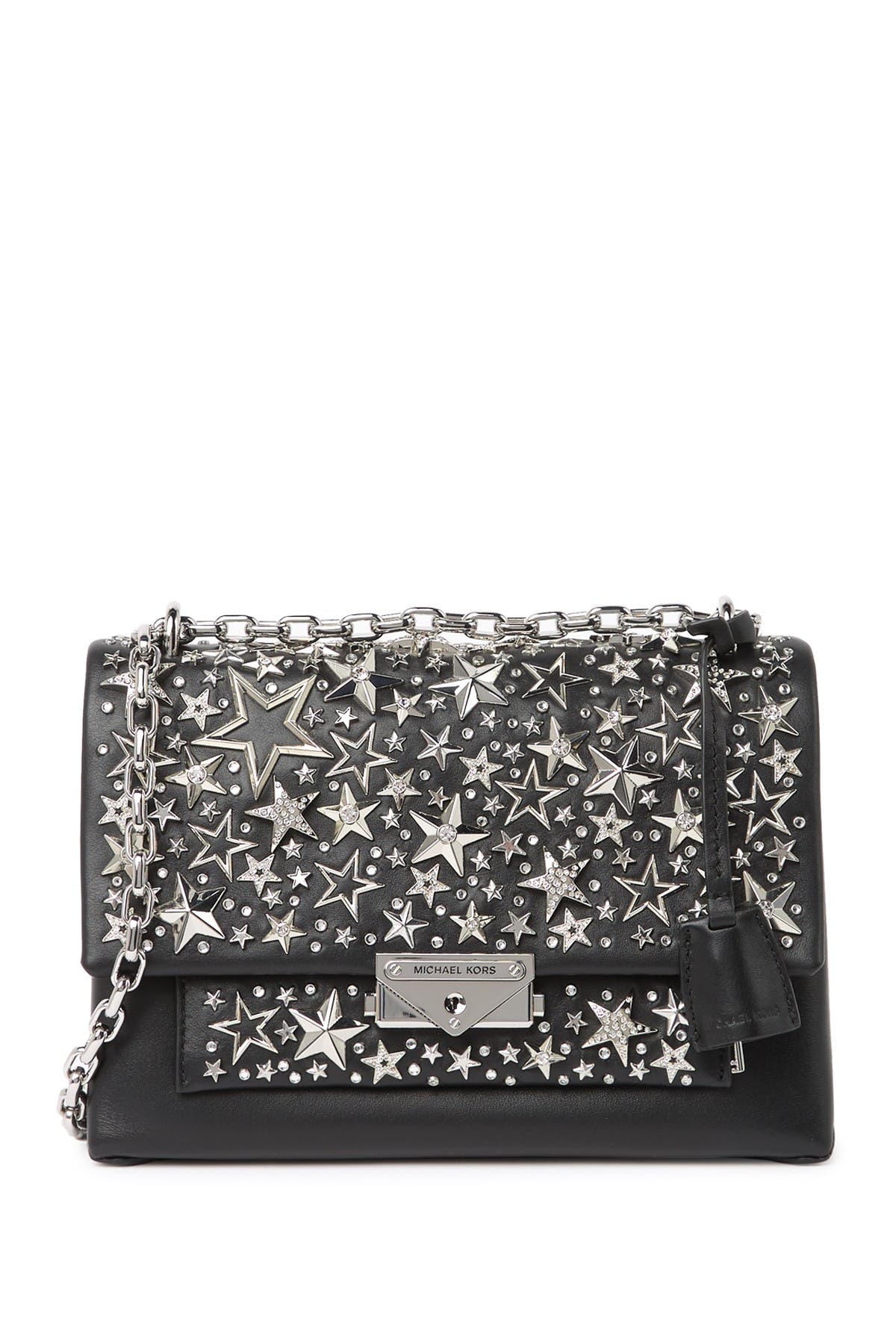 MICHAEL Michael Kors Cece Chain Strap Star Stud Crossbody Bag (Men ...