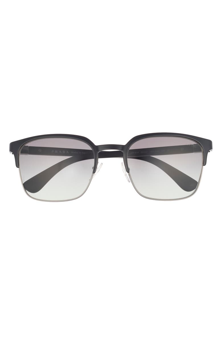 Prada 55mm Square Sunglasses, Main, color,