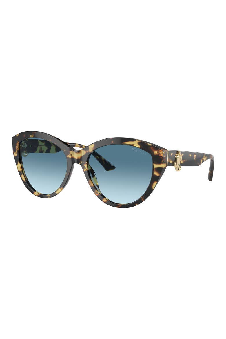 55mm Gradient Phantos Sunglasses, Alternate, color, MUSTARD