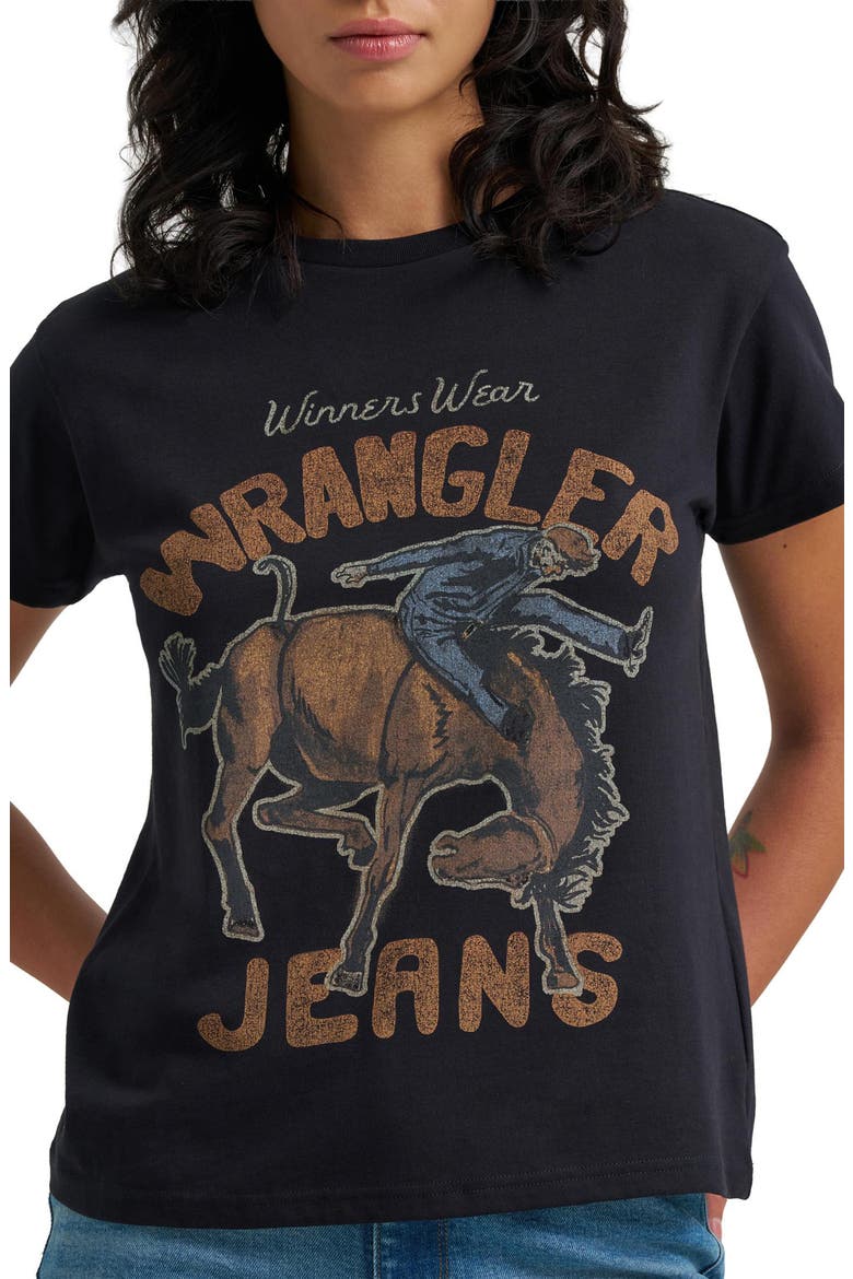 Retro Regular Fit Graphic T-Shirt, Alternate, color, BLACK BEAUTY