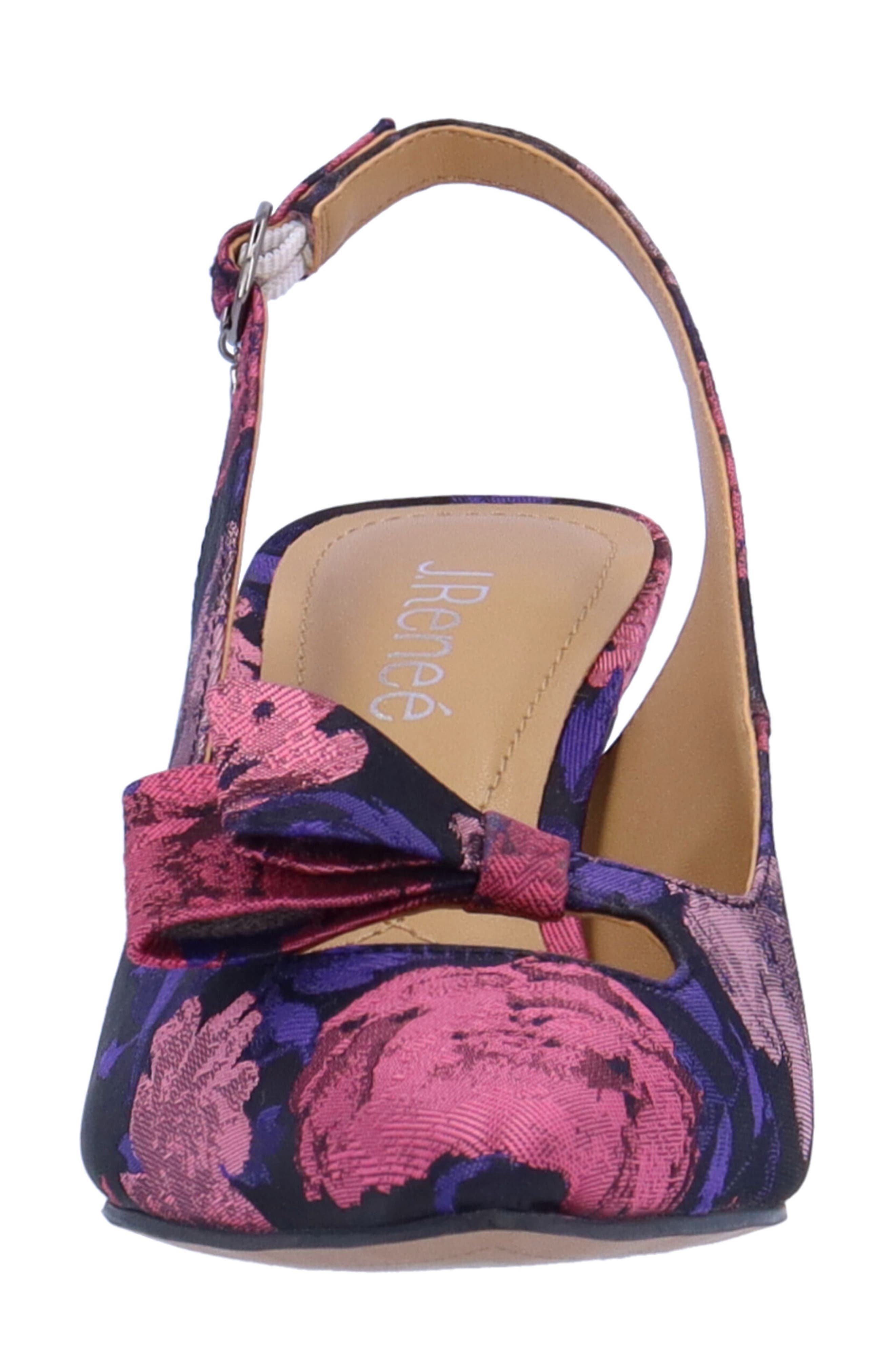 J. Reneé Rayne Slingback Pointed Toe Pump, Alternate, color, 