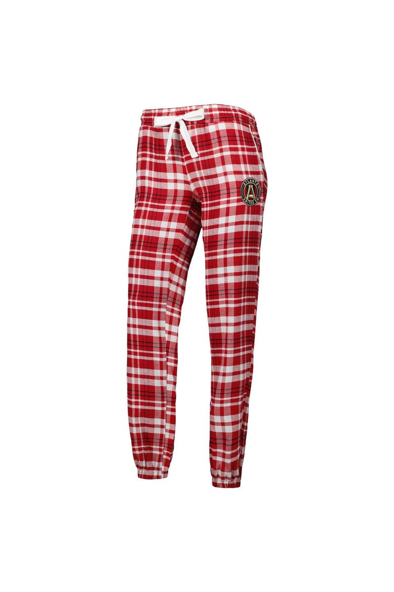 Women's Concepts Sport Red Atlanta United FC Mainstay Flannel Sleep Pants, Alternate, color, Red
