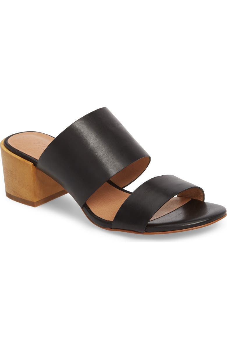 Madewell Kiera Block Heel Slide, Main, color,