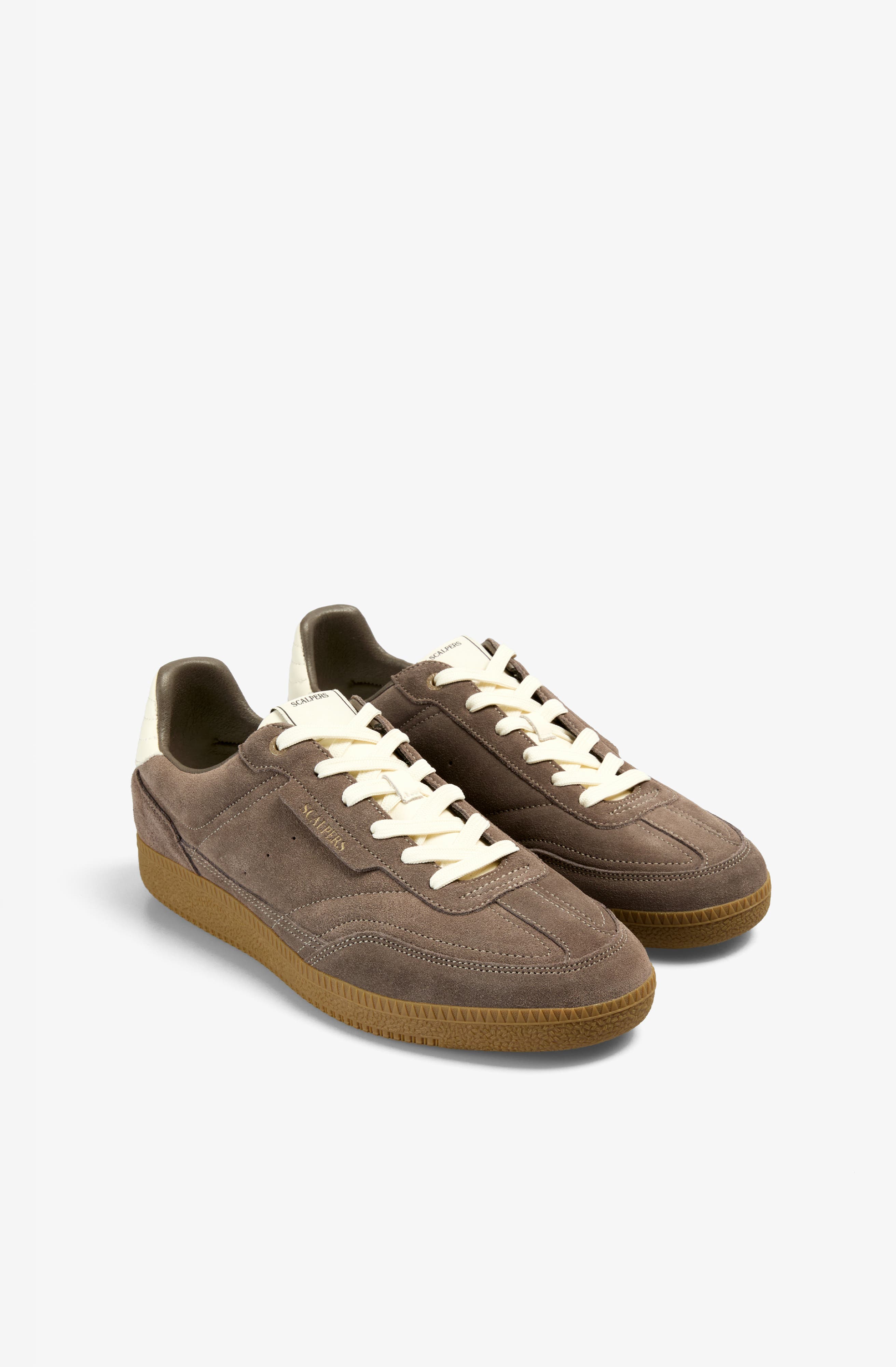 Scalpers Numikosuede Sneakers, Main, color, Taupe
