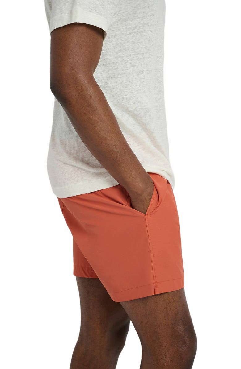 Onia Charles 5" Swim Trunk, Alternate, color, Orange Coral