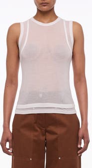 Helmut Lang Layer Rib Tank