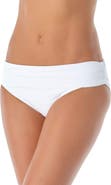 Anne Cole Women's Live In Color Convertible High Waist Shirred Swim Bottom