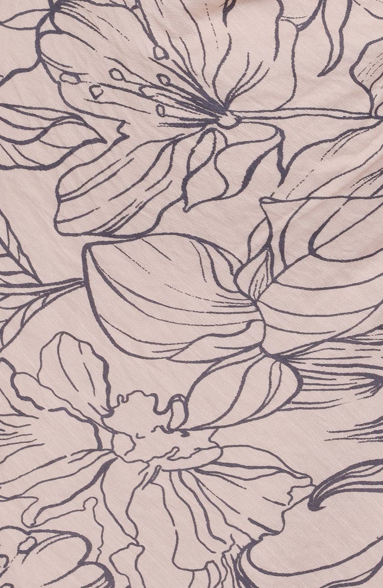 Petal & Pup Aleyna One-Shoulder Floral Minidress, Alternate, color, 